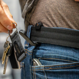 TacTrap EDC on Alias belt hanging keychain