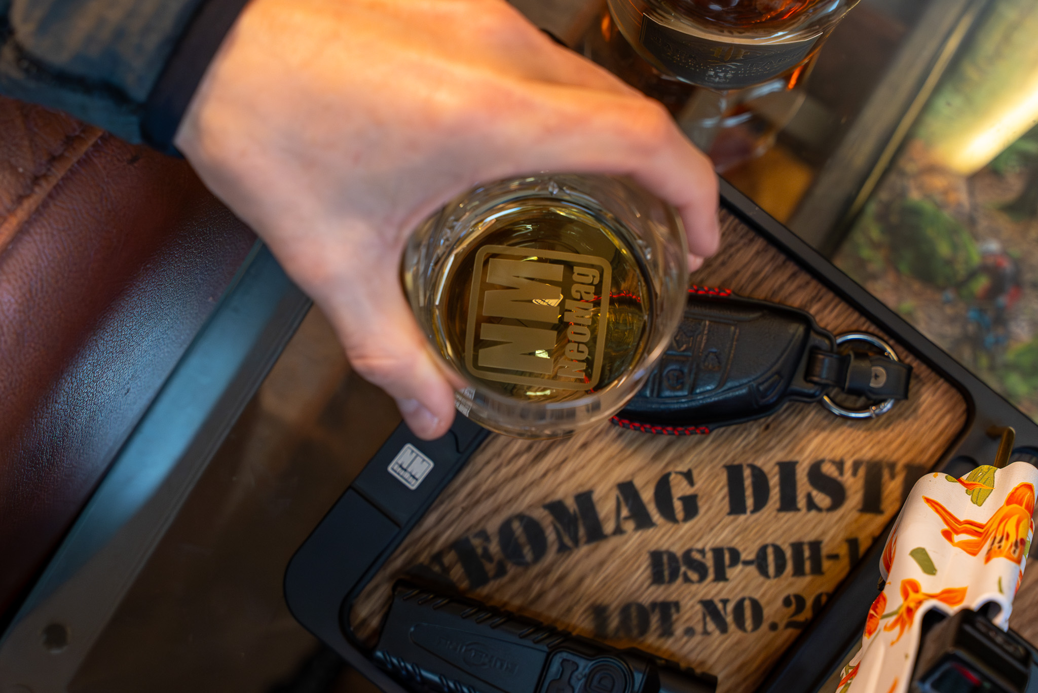 Whiskey Barrel Edition Tray - Image 5