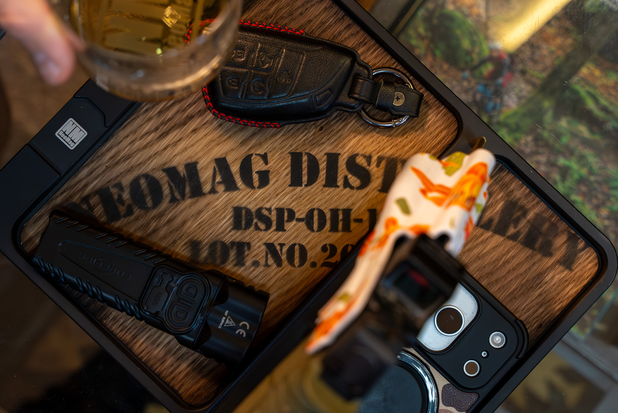 Whiskey Barrel Edition Tray - Image 4