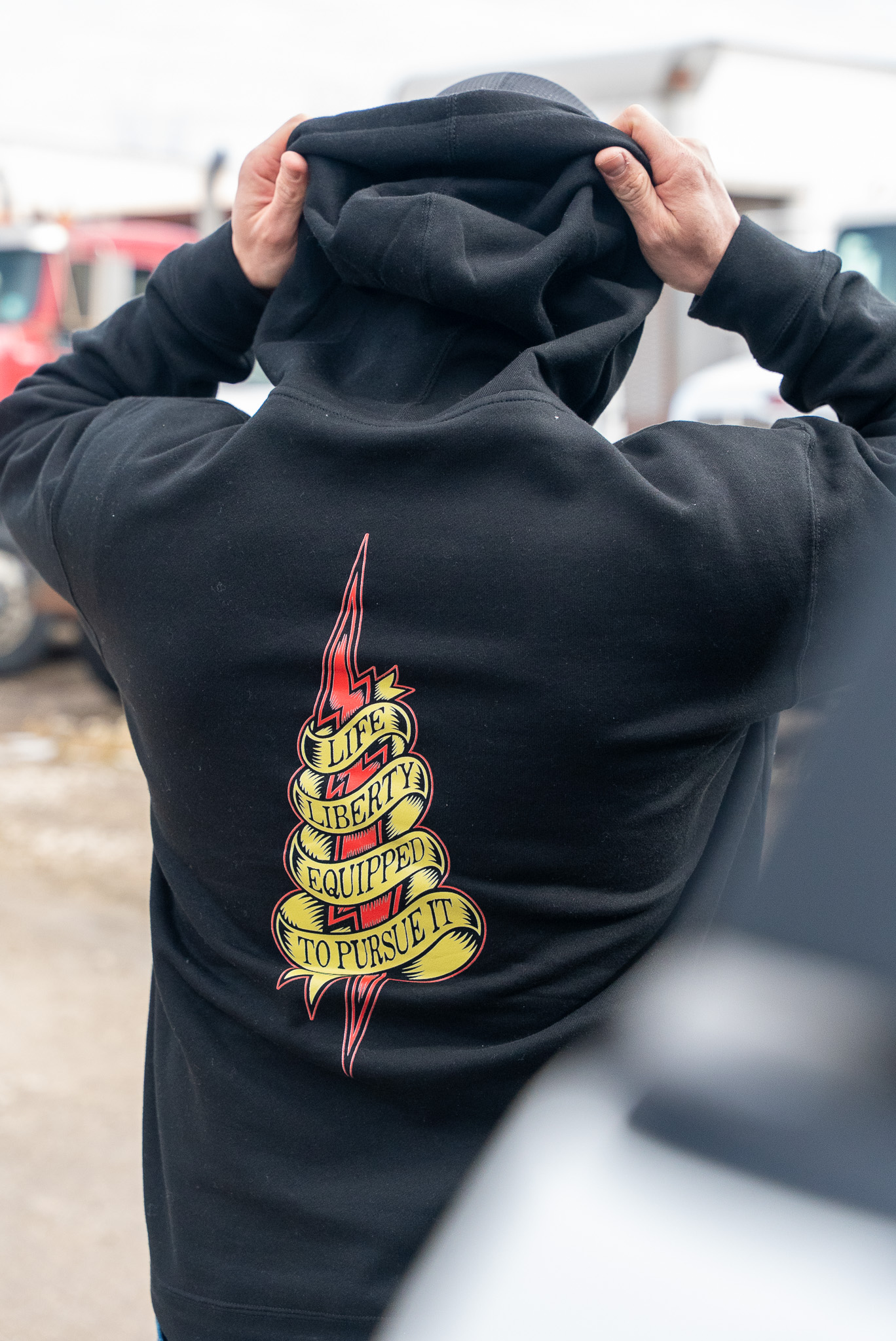 Life Liberty & Equipped Hoodie - Image 5